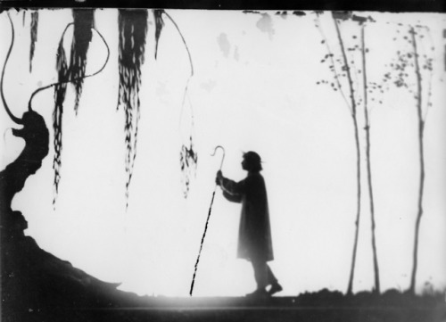 These ethereal images are from the 1917-18 Cleveland Play House (CPH) production of Pan.From the CPH