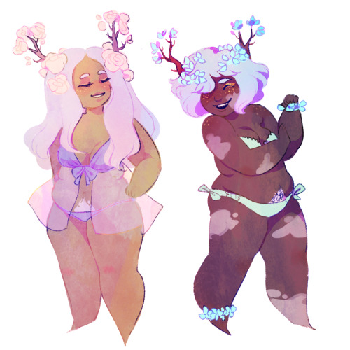 sergle:just a coupla nymphs