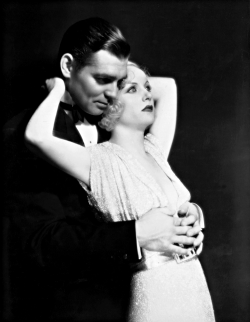 onlyoldphotography:  Eugene Robert Richee: Portrait of Carole Lombard and Clark Gable for “No man of her own” directed by Wesley Ruggles, 1932. 