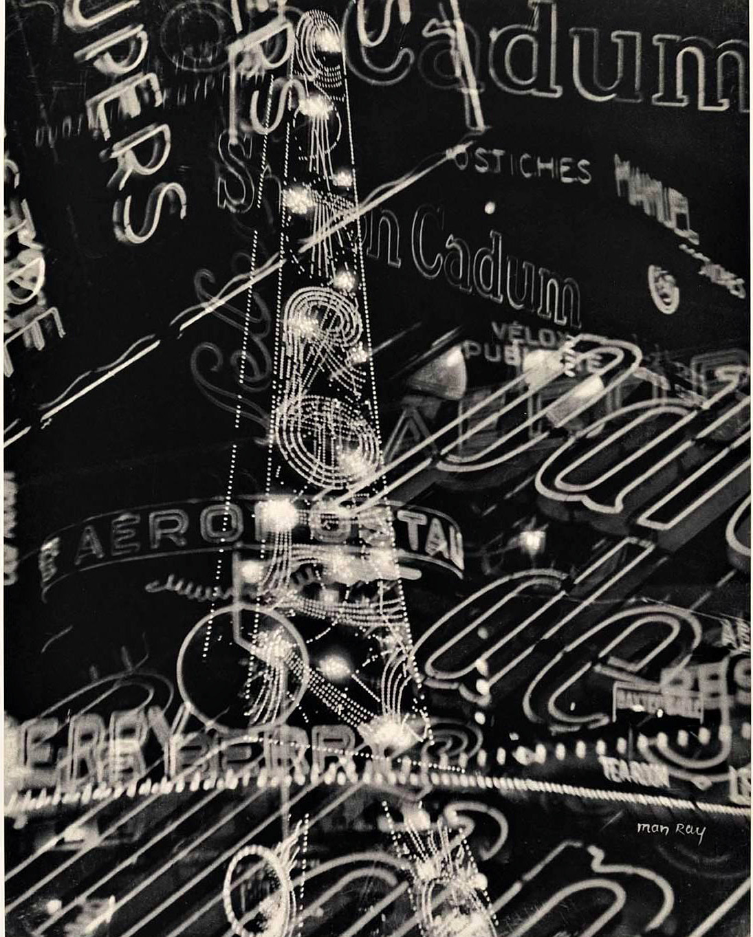 kafkasapartment: Electricite - La Ville, 1931. Man Ray. Photogravure 