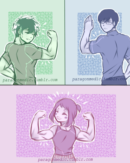 Buff Squad&mdash;Powerpuff Girls Basically XD.I kinda head cannon them always working out togeth