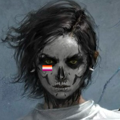 Todays LGBTQIA+ Character Of The Day Is Harrowhark Nonagesimus From The Locked Tomb, Who Is A Lesbian!