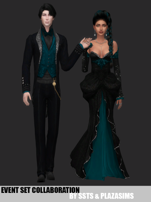 strangestorytellersims:strangestorytellersims: EVENT SET COLLABORATION by SSTS &amp; PLAZASIMS Teen