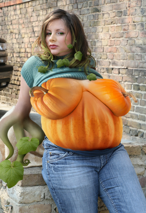 Thirteen Days of Halloween TFs Day 12 PumpkingirlIt’s not a good idea to tell a farmer that th