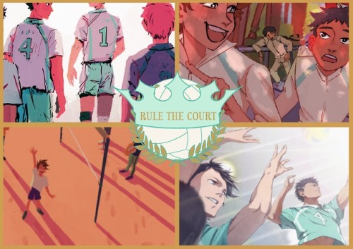 RULE THE COURT with teamwork and friendship! Check out the beautiful  canon works and more in the Ru