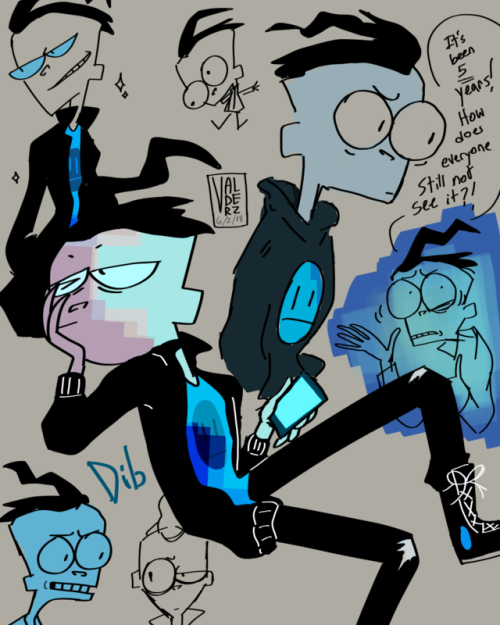 valderz08: Some late night doodles, trying to figure out how to draw his big head