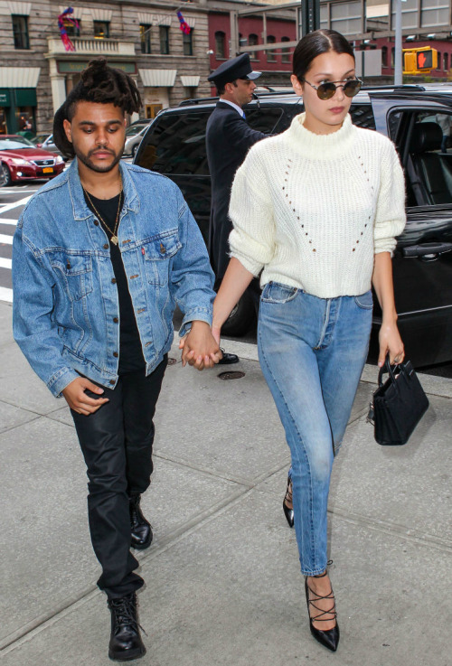 ponprincess:bel-hadid:Abel Tesfaye and Bella HadidShort boys tall girls