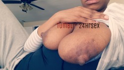 24hrsex:  I love that the color in my nips