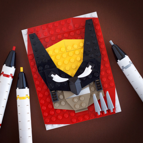 Snikt! / Brick Sketch by Chris McVeigh.(par powerpig)