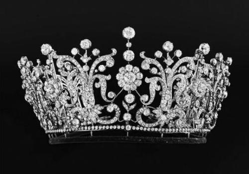 derwandelndegeist: The Poltimore Tiara Made by Garrard for Florence, Lady Poltimore, in the 1870&rsq