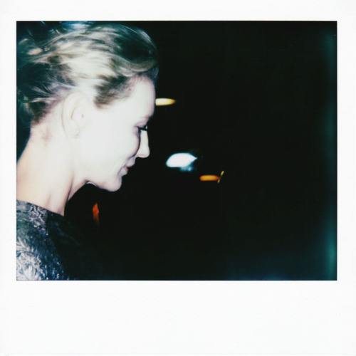 portroids: Cate Blanchett - Because I like this profile I shot quickly last night as she entered the