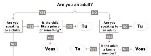 zooeyglass-zorba:How to use formalities in french, when to use “tu” and when to use “vous”