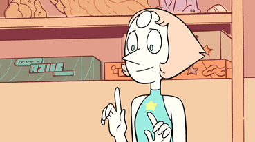 A continuation of my further continuation of my gifset series on Pearl’s animated speaking and gesticulating. One of my favorite aspects of her character is how active she is while talking, its a pretty consistent character trait so there’s