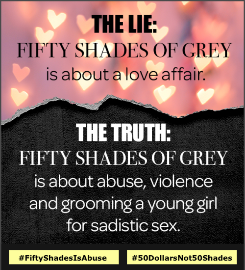 We updated these great “50 Dollars Not 50 Shades” graphics so they ALL have both campaign hashtags. 