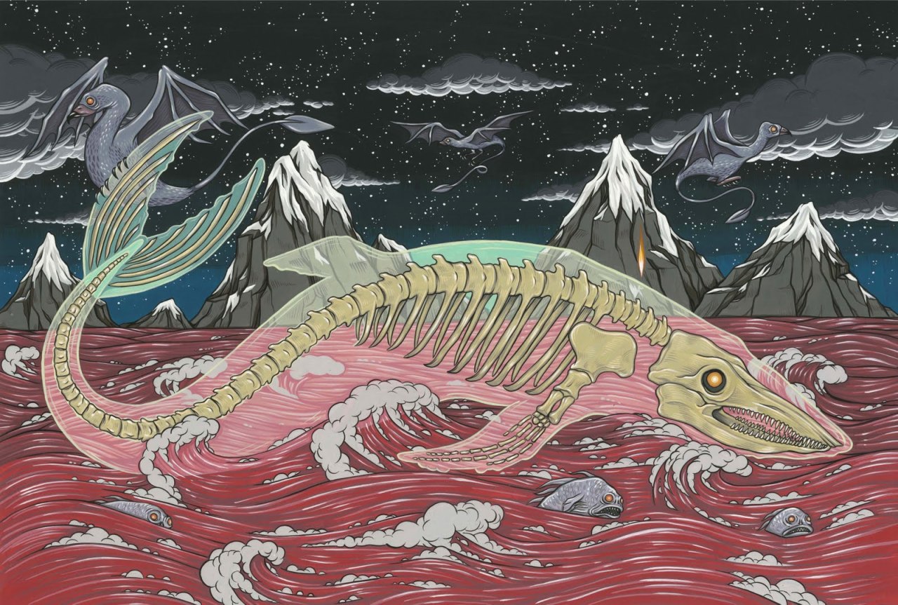 cacthigh:  Bake-Kujira is an ocean spirit from the folklore tales of Japanese fishing