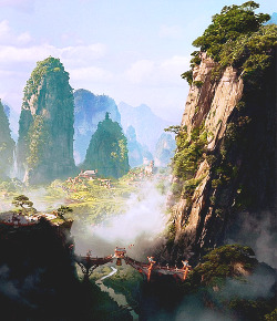 satyavaswani:  Shrouded in fog since the world was sundered more than ten thousand years ago, the ancient realm of Pandaria has remained unspoiled by war. Its lush forests and cloud-ringed mountains are home to a complex ecosystem of indigenous races