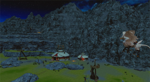 The Azim Steppe at Night.