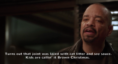 liartownusa:Ice-T Law &amp; Order SVU Part III