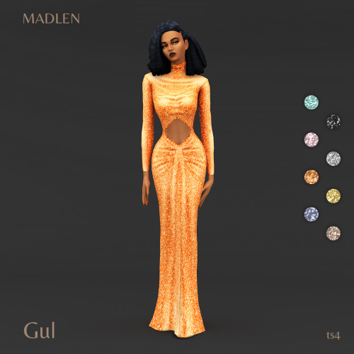 Gul DressBreathtaking glittery formal dress.In-game sparkle effect.DOWNLOAD (Patreon)