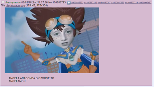 chimera-bones: Anon’s life is ruined by Angela Anaconda