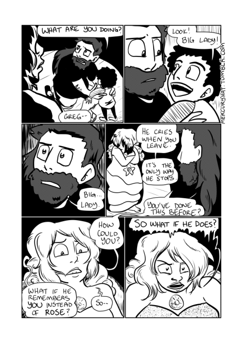 mercuryhat:I finished my SU fan comic!If it looks weird on Tumblr, it’s on my site, too!