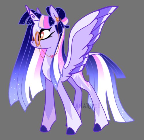 rachel-morrigan:Twilight sparkle redesign idk