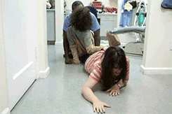imamafuckinpharaoh:  fuckyeahmytwistedmind:  blackjackmothafucka:  EXACTLY WHAT BEING A THIRD WHEEL FEELS LIKE  ummm I think they want her for a 3some  Hannibal Buress was pulling her back 