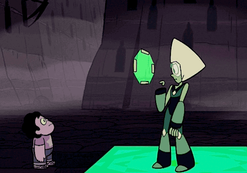 Steven and Peridot are perfect together.