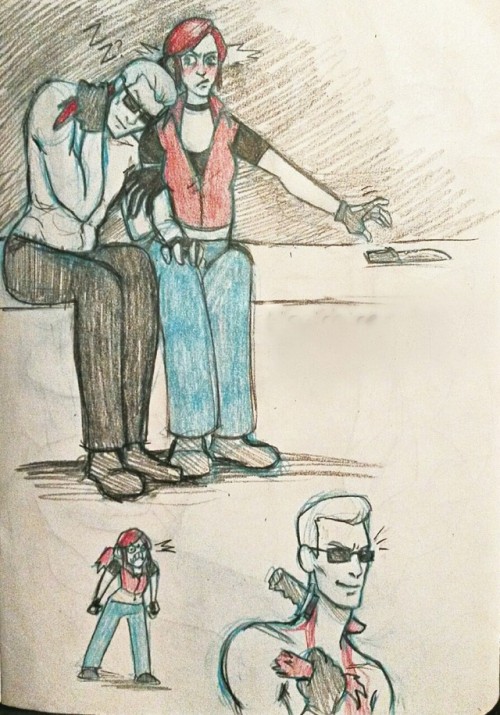 Another Fanart Sketchbook Dump. All Resident Evil This Time. Im A Relative Newcomer To The Series.