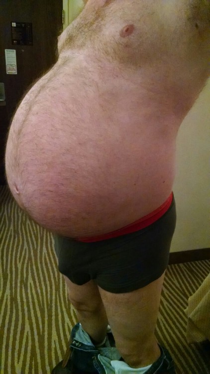 ballbelly:  3 days of gluttony!  Felt enormous!  