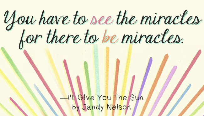 Book Reviews / Quotes — I'll Give You The Sun: Book Review And Quotes