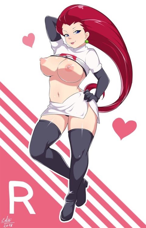 Jessie from Team Rocket (Pokémon). By Exlic