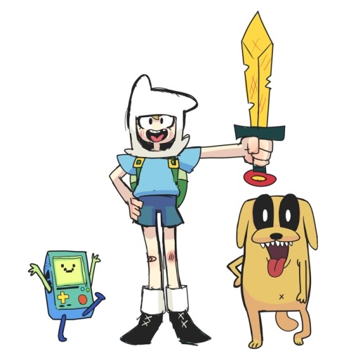 gashi45:  Yeah! It’s my style Adventure time!  I drew to ATcomic #21 cover art! It release seems to be about October 2013.  [link] Please wait!!