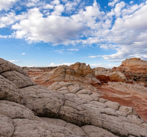 Rocks and Clouds ⛅️ . . . . #whitepocket #azphotography #hikearizona #visitarizona #wonderfulsouthw