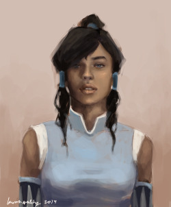 korraquality:  well, i did this whole portrait and tried to record it so i could give you all a video of my process!  alas, i’m having trouble with file converters and editing, so the speedpaint video will come much later (if at all).  hope you guys