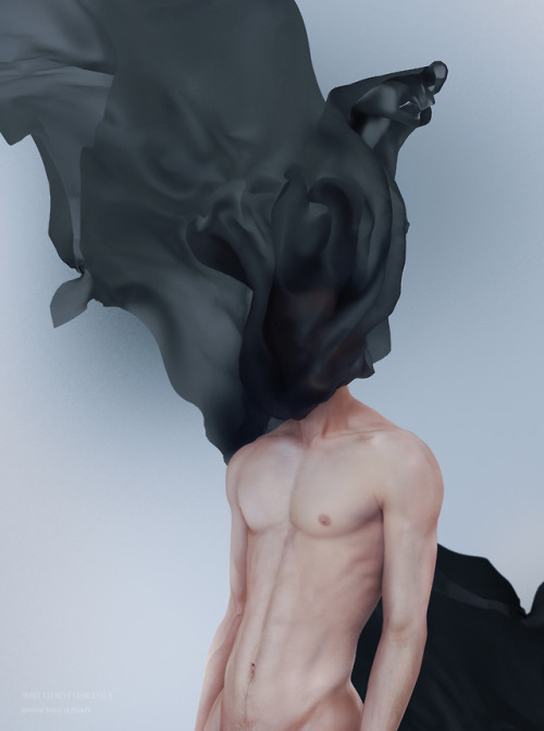 1000-formsoffear: Model : Clément Chabernaud / Nicolas Ripoll  Redo Clément’s mesh & skin  超级好看！