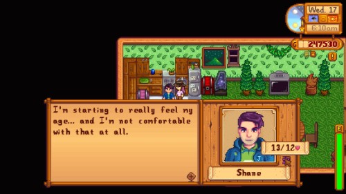 lunarreverb - I have no idea how old Shane is supposed to be…...