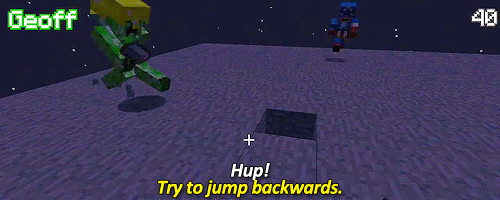 ladrats:  &ldquo;You jumped right in. Literally like a swish.&rdquo; 