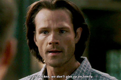 starlightcastiel: unity↳ i care for him, too You know what? You can go fuck right off Dean.