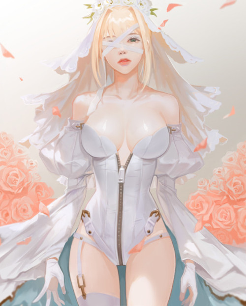Nero Bride  Russian Blue www.artstation.com/artwork/L1vVr