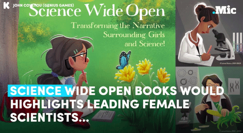 the-future-now:  we 100% need a series like this. their kickstarter: https://www.kickstarter.com/projects/geniusgames/science-wide-open-childrens-books-about-women-in-s  (x) follow @the-future-now​ 