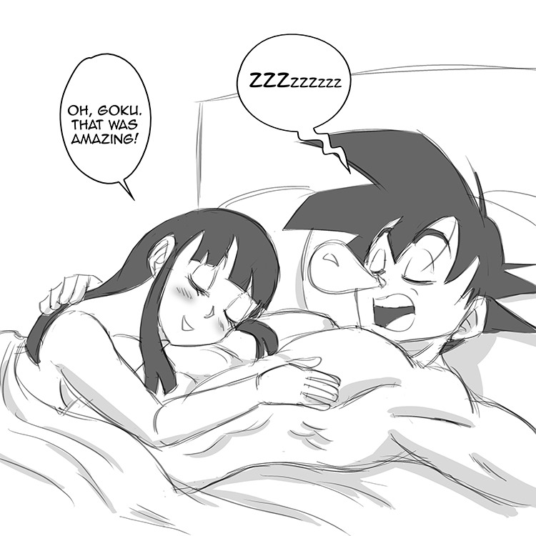  Anonymous asked funsexydragonball: are you dead? come on wake up  Zzzzzzz&hellip;