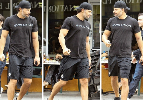 Joe Manganiello’s bulge.