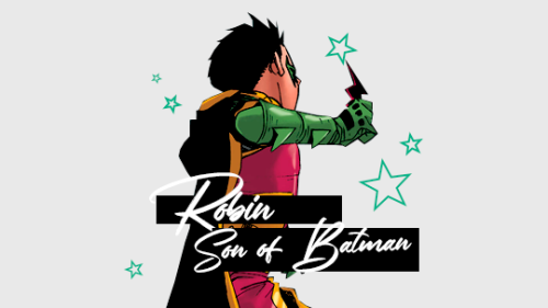 wonderstrevors:Damian Wayne/Robin in Teen Titans #21
