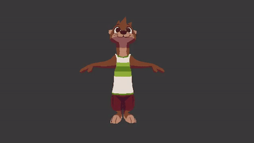 foxefuel:  Oliver. In 3d. Every once in a while I like to mess around with 3d in Blender. This is the latest result of that. 