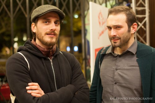 Luca Marinelli at Festa do Cinema Italiano in Lisbon, Portugal on April 4, 2016 | Photographed by Ra