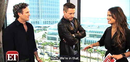 stephenstrvnge:  The Avengers cast on Age of Ultron being the most anticipated film of the year. 