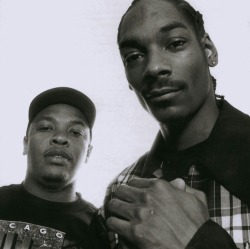 resurrectinghiphop:  Dr. Dre and Snoop Dogg