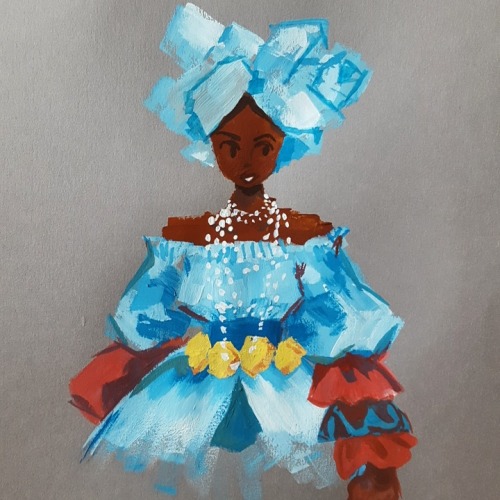 rajieee:  Been painting in gouache a lot lately. 