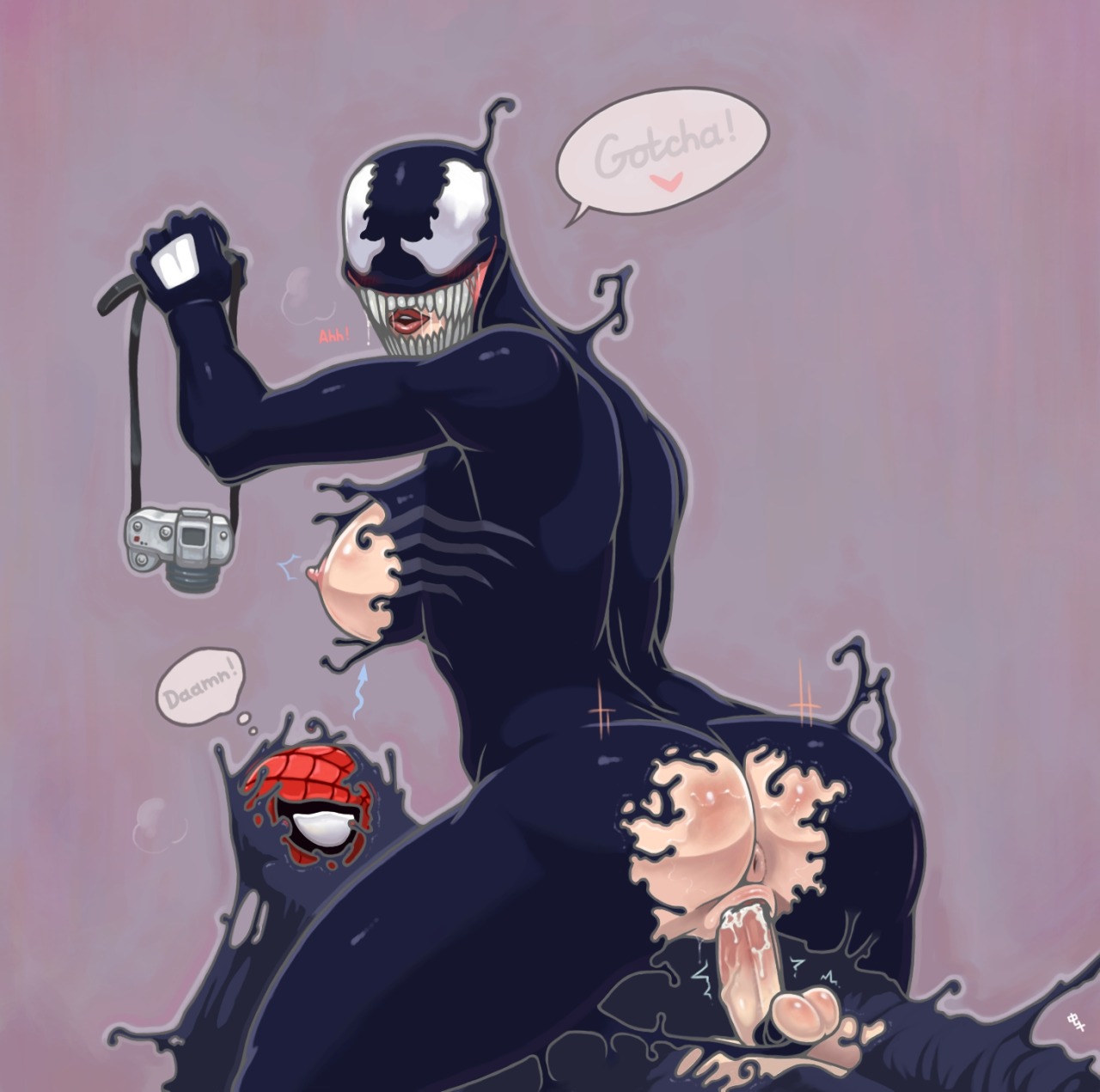 damniamintokinkyshit:  REQUEST: SPIDER-MAN FEMDOM